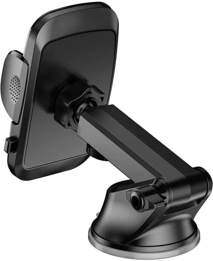 Tech-Protect V3 automobilinis telefono laikiklis for windshield/cockpit – juodos spalvos