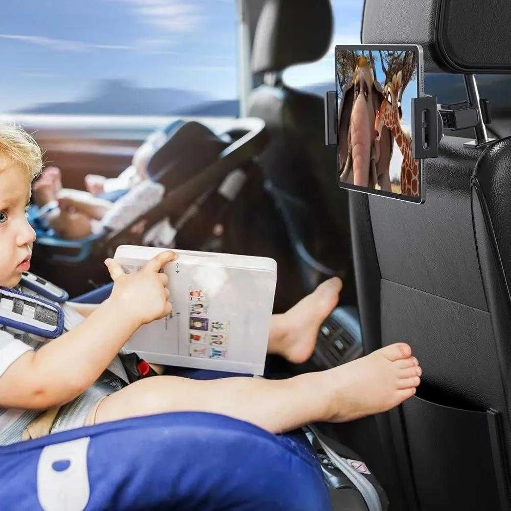 Tech-Protect V3 HEADREST CAR MOUNT juodos spalvos