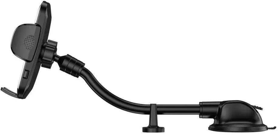 Tech-Protect V3 Long Arm automobilinis telefono laikiklis for Windshield/Cockpit – juodos spalvos
