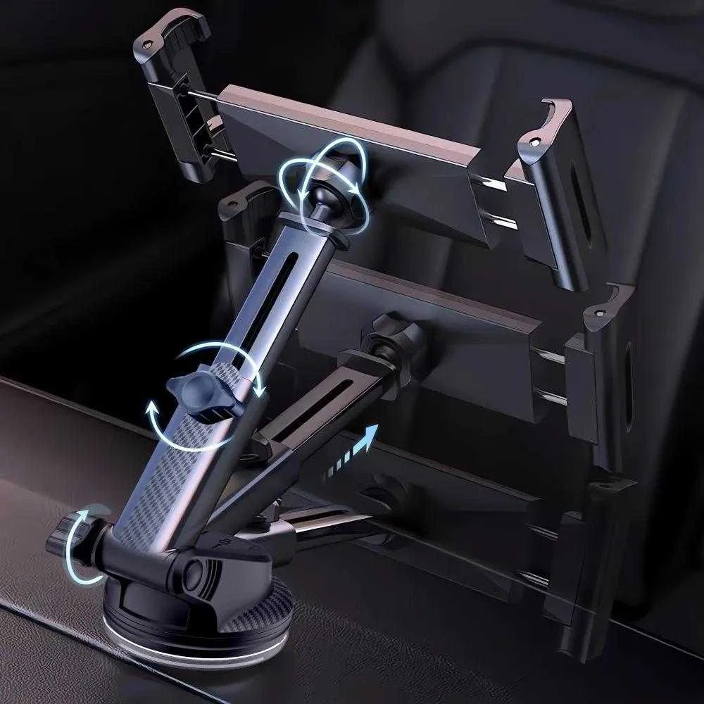 Tech-Protect V4 Car Planšetė Holder for Cockpit Mount - Juodas