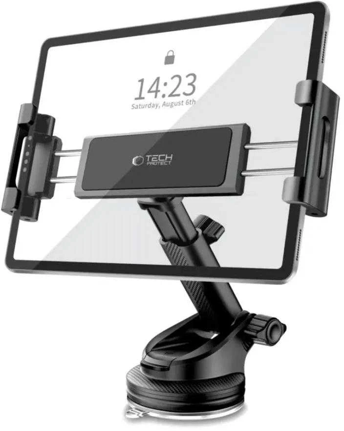 Tech-Protect V4 Car Planšetė Holder for Cockpit Mount - Juodas