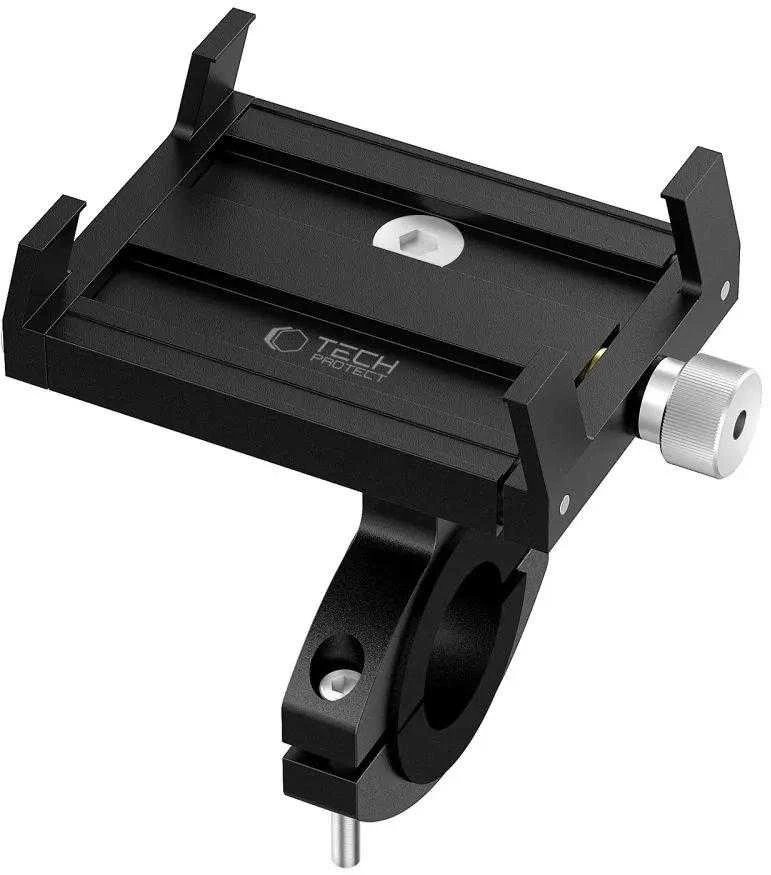 Tech-Protect V4 telefono laikiklis dviračiui handlebars – juodos spalvos