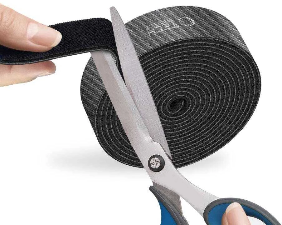 Tech-Protect VELCRO CABLE ORGANIZER 300CM juodos spalvos