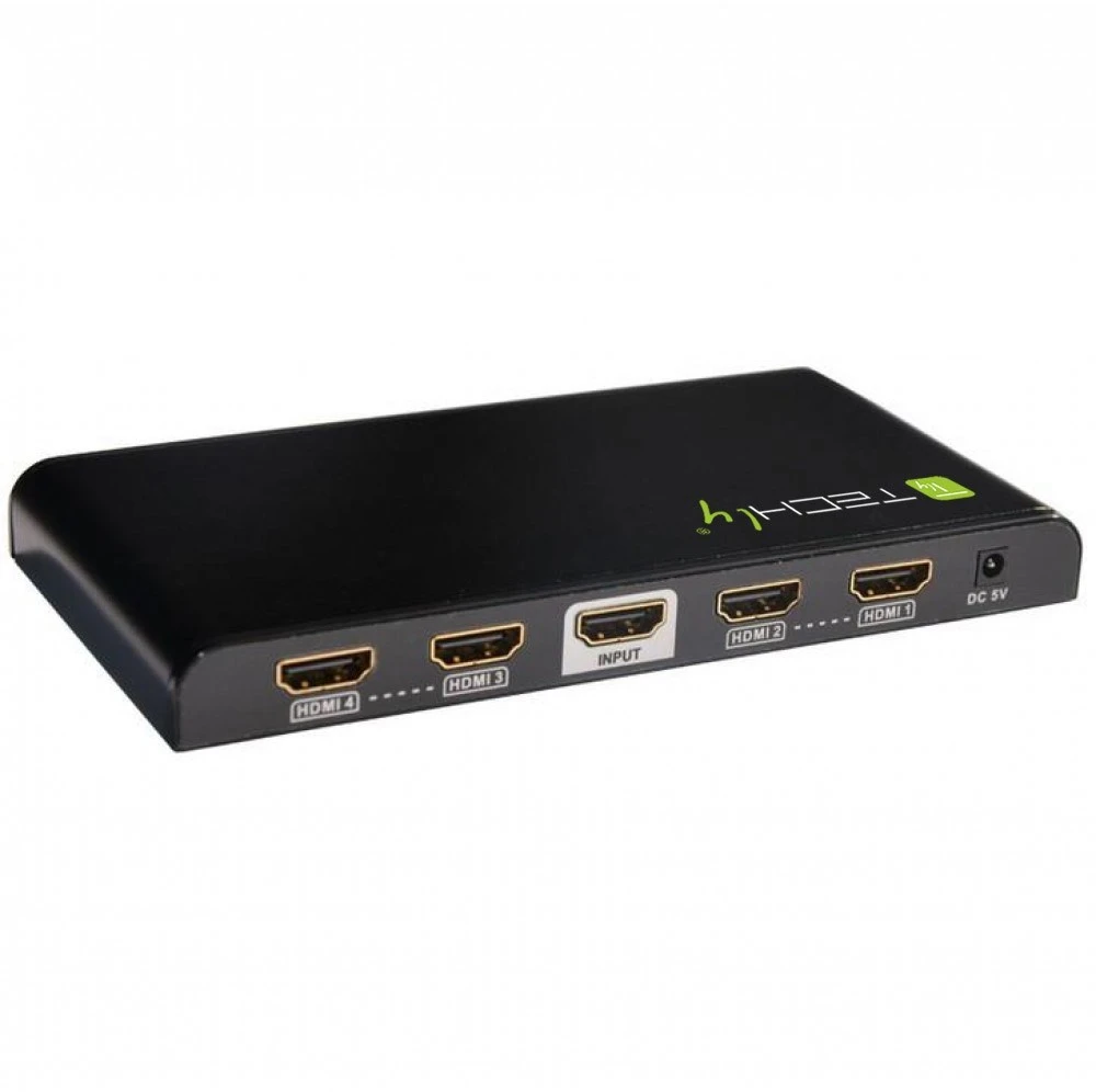 Techly IDATA HDMI-4K4 vaizdo signalų daliklis 4x HDMI