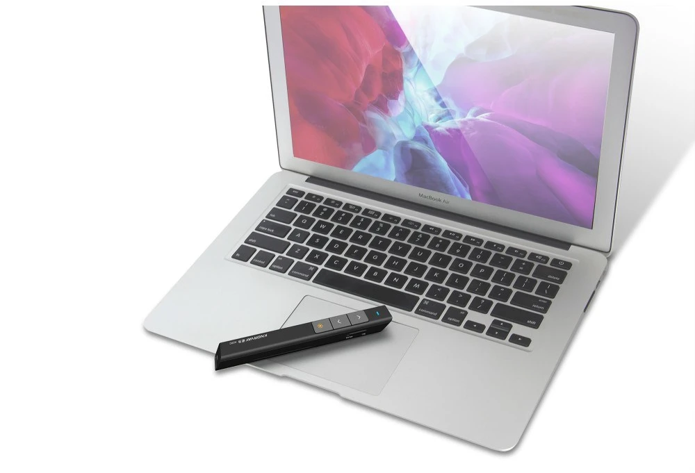 Techly ITC-LASER26 belaidis valdymo pultas pristatymams RF Juoda
