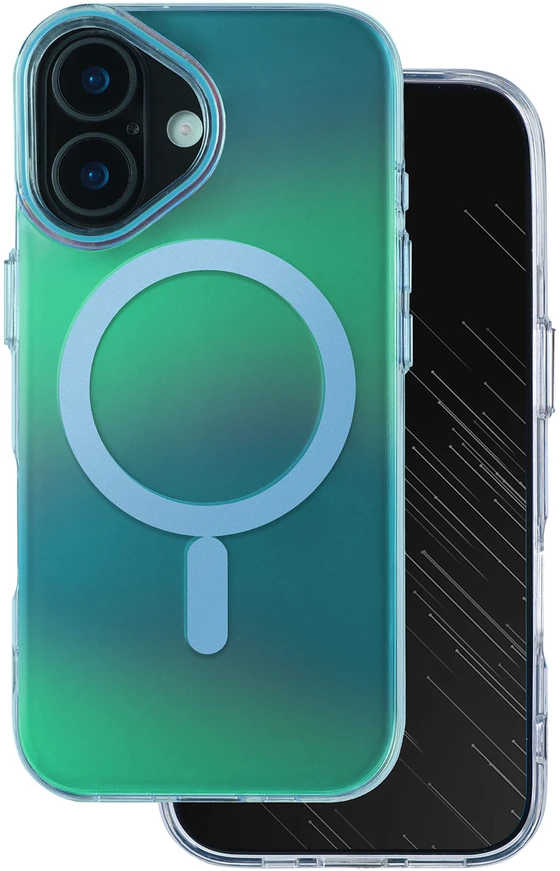 Tecto Shield Aurora dėklas iPhone 16 6,1" mėlynas