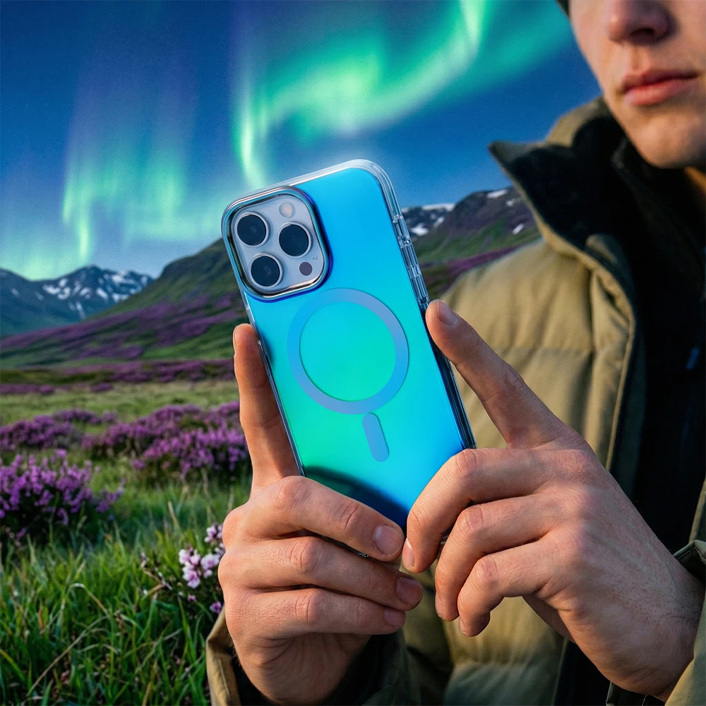 Tecto Shield Aurora dėklas Samsung Galaxy S26 mėlynas