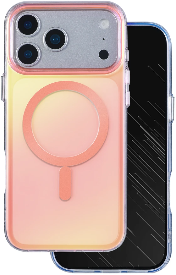 Tecto Shield Aurora dėklas, skirtas iPhone 17 Pro Max 6,9" / 18 Pro Max 6,9" rožinis