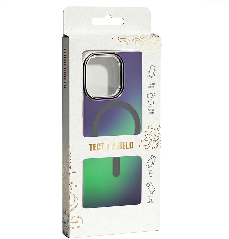 Tecto Shield Aurora dėklas, skirtas Samsung Galaxy S26 Plus, pilkas