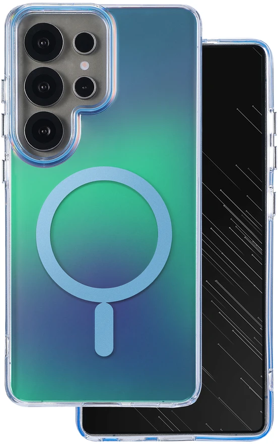 Tecto Shield Aurora dėklas, skirtas Samsung Galaxy S26 Ultra, mėlynas