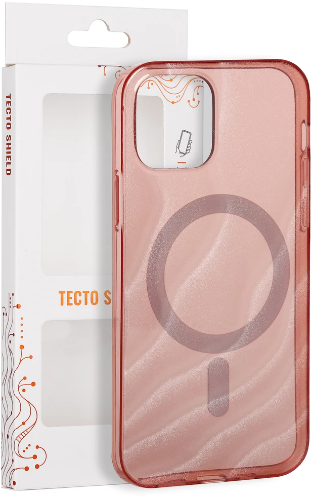 Tecto Shield Desert Mag dėklas, skirtas iPhone 12 / 12 Pro 6,1" terakotos spalvos