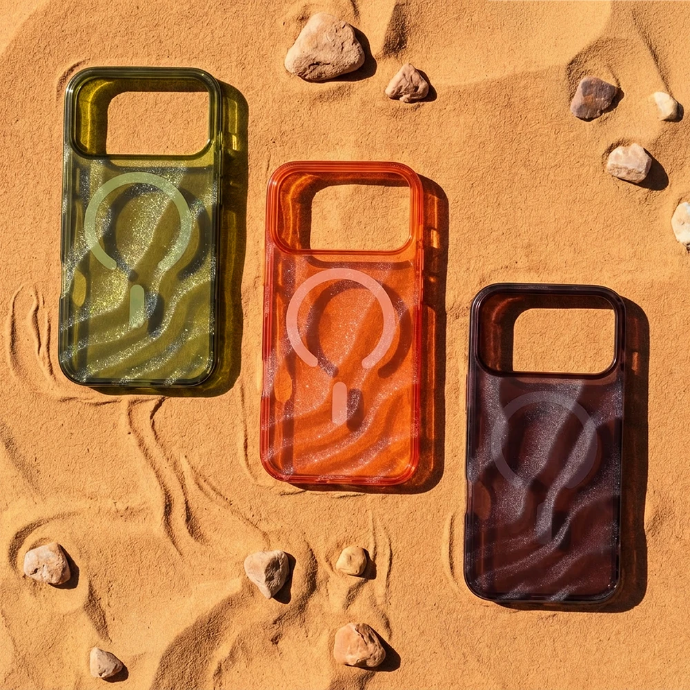 Telforceone Tecto Shield Desert Mag dėklas, skirtas iPhone 17 Pro Max 6,9" / iPhone 18 Pro Max 6,9", tamsiai alyvuogių spalvos