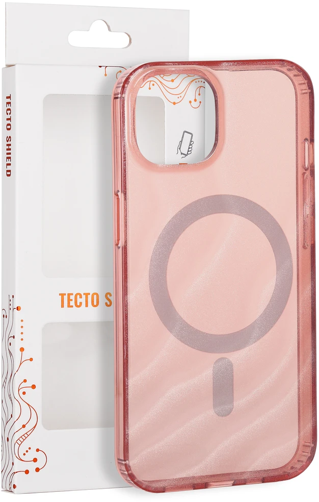Tecto Shield Desert Mag dėklas, skirtas iPhone 13 / 14 6,1" terakotos spalvos