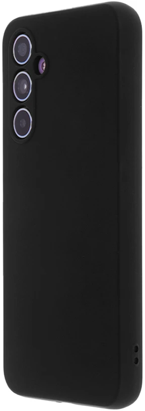 Tecto Shield Minkštas silikoninis dėklas, skirtas Samsung Galaxy S23 FE, juodas