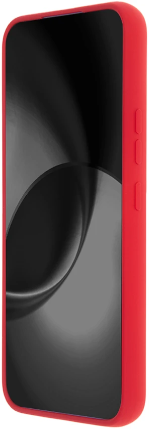 Tecto Shield Minkštas silikoninis dėklas Samsung Galaxy S24 Plus, raudonas
