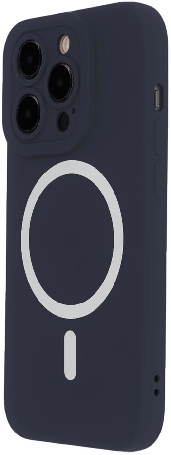 Tecto Shield Minkštas silikoninis „Mag“ dėklas, skirtas iPhone 15 Plus 6,7" tamsiai mėlynas