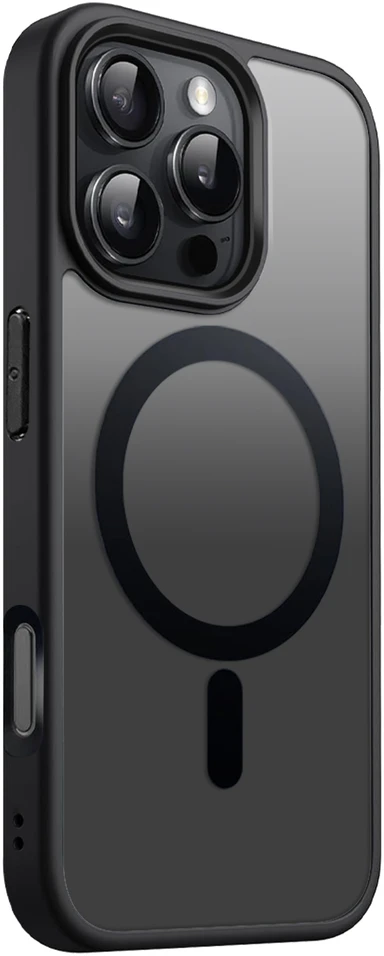 Tecto Shield Satin Matt Mag Samsung S24 Plus dėklas, juodas