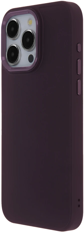 Tecto Shield Satin Touch dėklas Samsung Galaxy A14 4G / A14 5G bordo spalvos