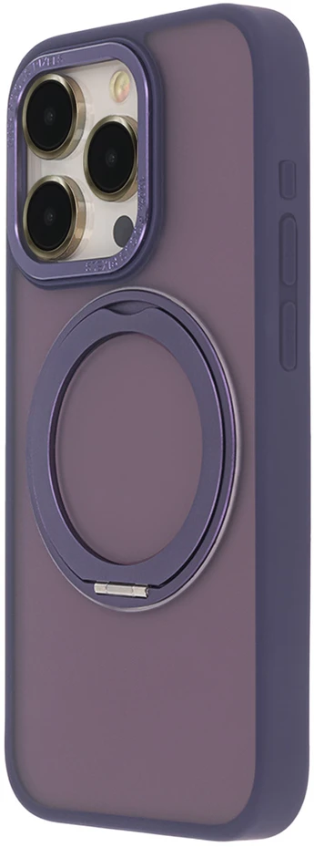 Telforceone Tecto Shield Saugus besisukantis Mag dėklas, skirtas iPhone 13 6,1" violetinis