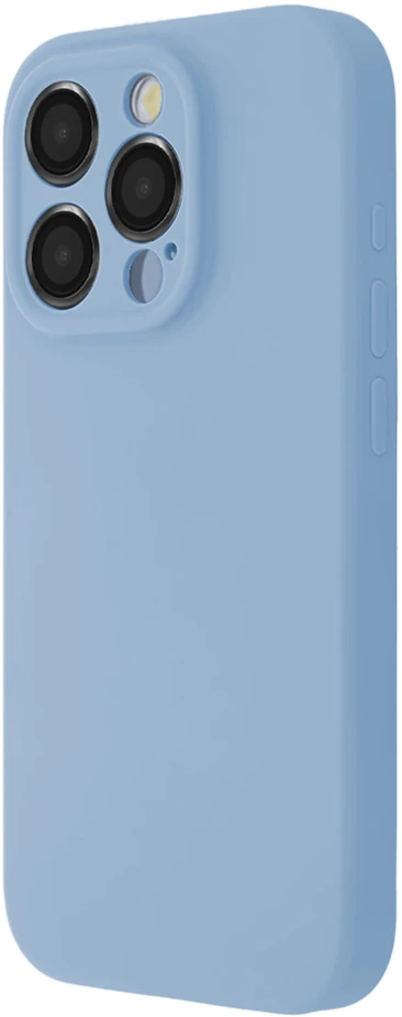 Tecto Shield „Soft Touch“ Mag dėklas, skirtas iPhone 15 Pro 6,1", pastelinės mėlynos spalvos