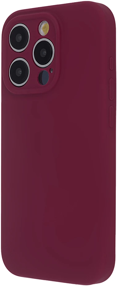 Tecto Shield „Soft Touch“ dėklas, skirtas iPhone 12 6,1", bordo spalvos