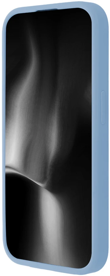 Tecto Shield „Soft Touch“ Mag dėklas, skirtas iPhone 15 Plus 6,7" pastelinės mėlynos spalvos