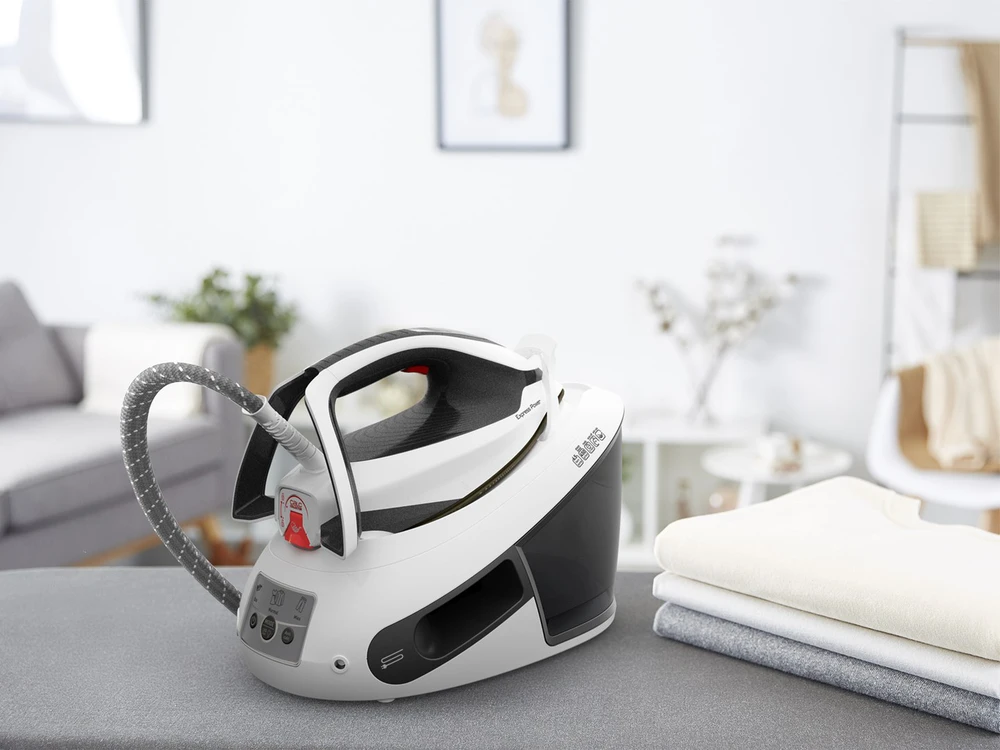 Tefal Express Power SV8130 2800 W 1,8 L Durilium AirGlide Autoclean soleplate Juoda, Balta
