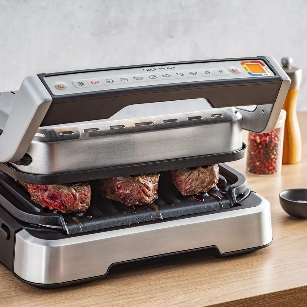 Tefal OptiGrill 2in1 GC773D kontaktinės grotelės