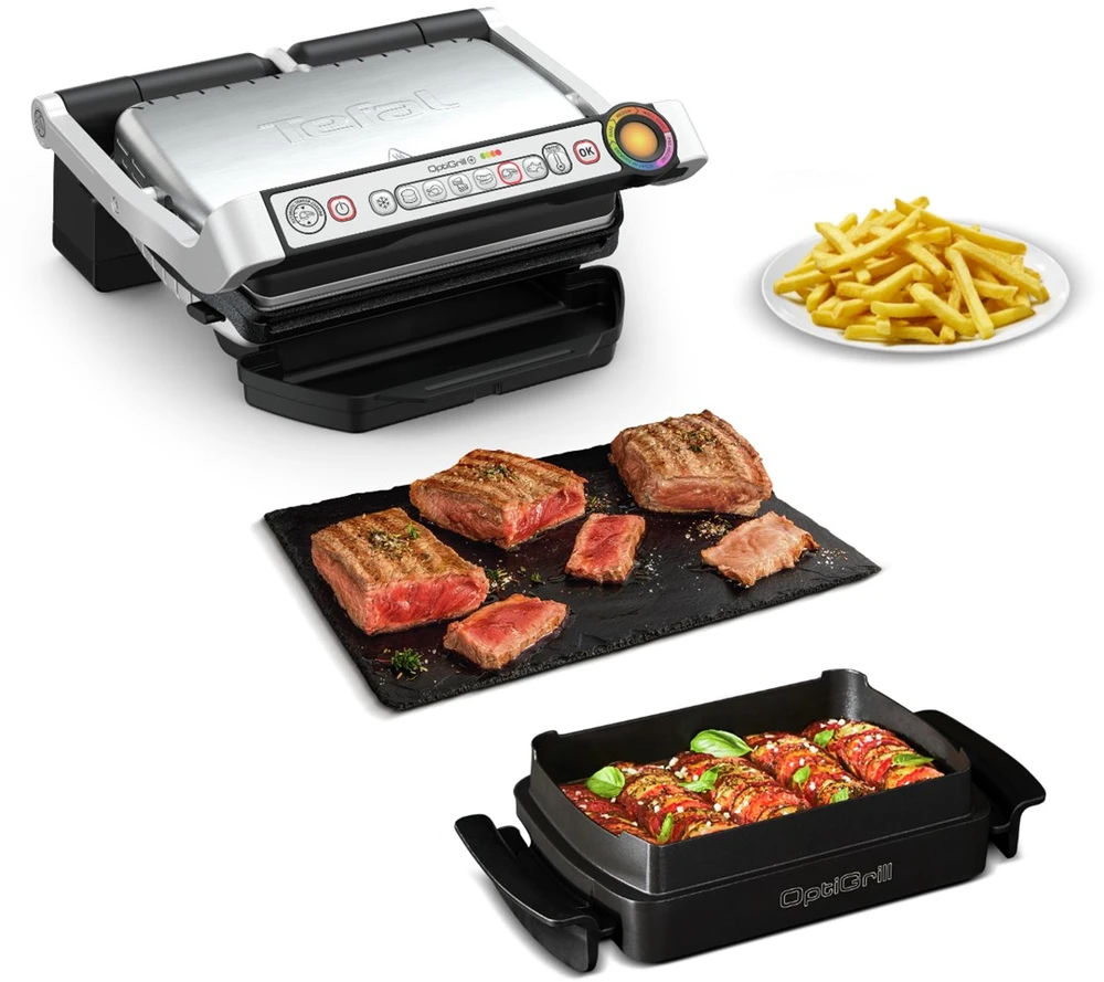 Tefal OptiGrill + GC714D kontaktinis grilis