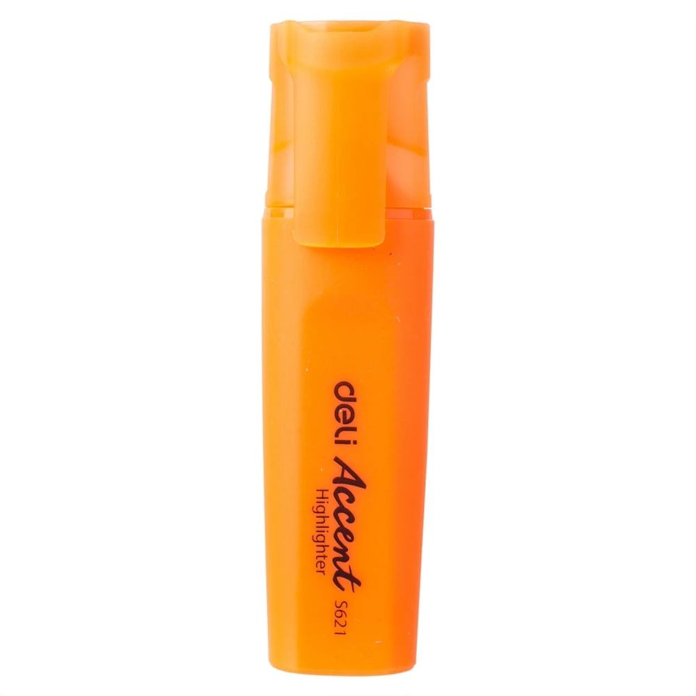 Teksto žymeklis DELI Accent 1-4mm oranžinis