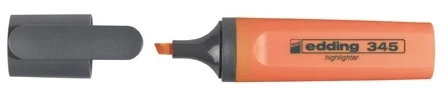Teksto žymeklis Edding 345, kirstu galiuku, 2-5mm, oranžinės spalvos