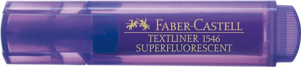 Teksto žymeklis Faber-Castell Superfluorecent, violetinis