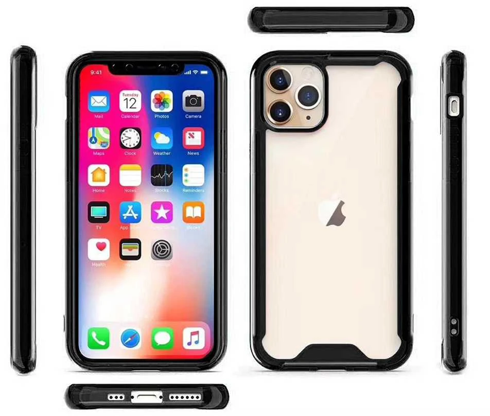 Tel Protect Acrylic dėklas skirtas Apple iPhone 13 Mini juodos spalvos