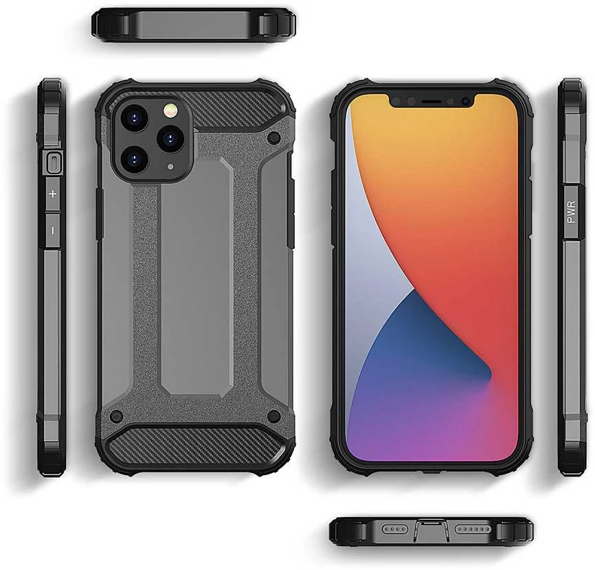 Fusion Accessories Tel Protect Armor Carbon dėklas skirtas Samsung Galaxy S26 Plus juodos spalvos