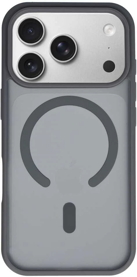 Tel Protect Aura Matte Magsafe dėklas skirtas Apple iPhone 17 Pro steel pilkos spalvos