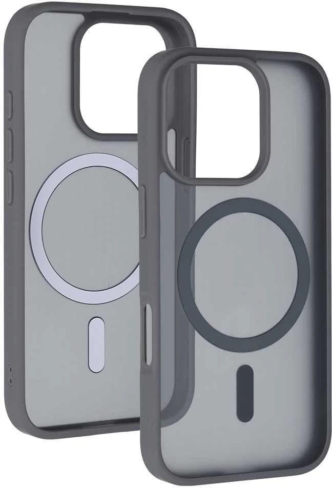 Tel Protect Aura Matte Magsafe dėklas skirtas Apple iPhone 16 Pro pilkos spalvos
