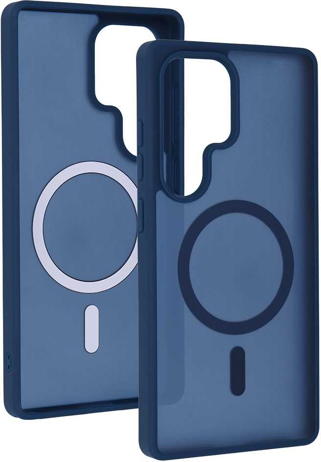 Tel Protect Aura Matte Magsafe dėklas skirtas Samsung Galaxy S26 Ultra navy