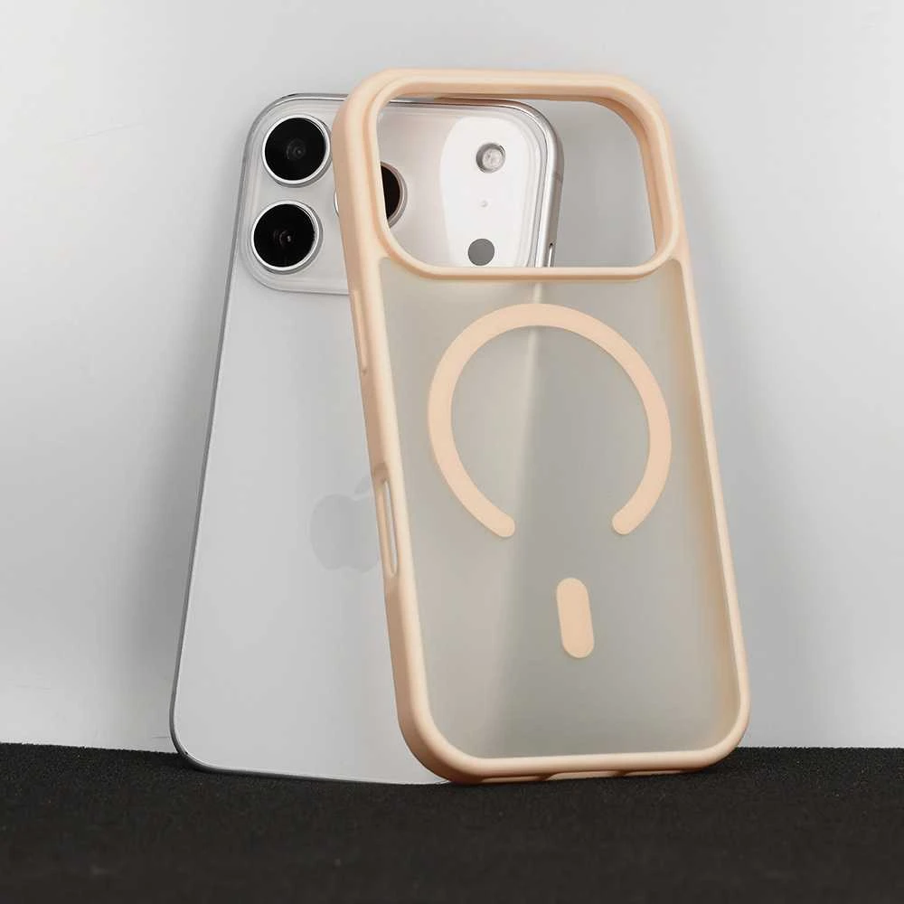 Tel Protect Aura Matte Magsafe dėklas skirtas Apple iPhone 17 gardenia