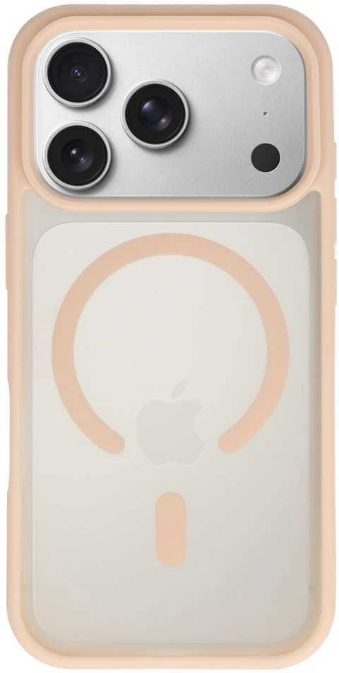Tel Protect Aura Matte Magsafe dėklas skirtas Apple iPhone 17 gardenia
