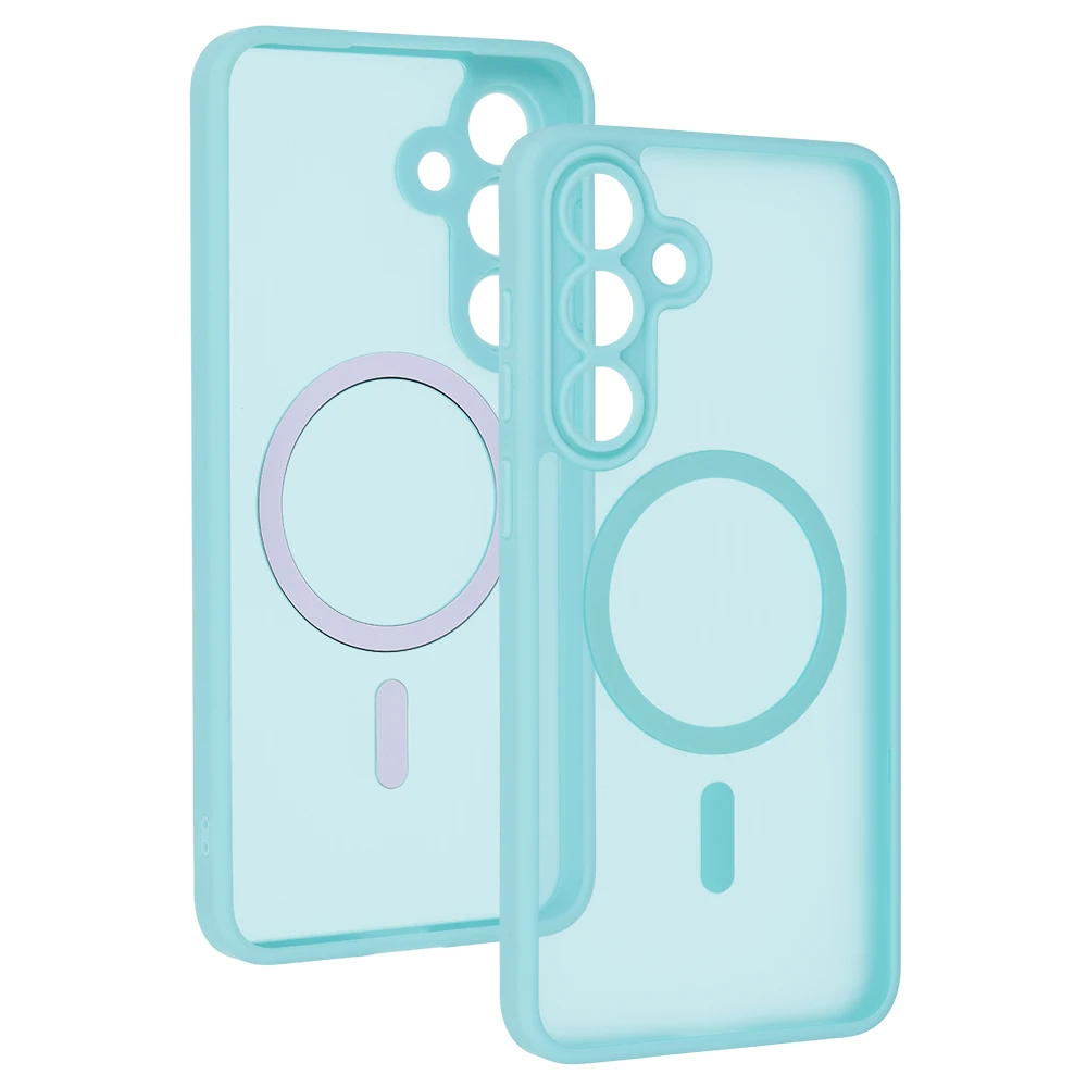 Tel Protect Aura Matte Magsafe dėklas skirtas Samsung Galaxy S25 FE mint