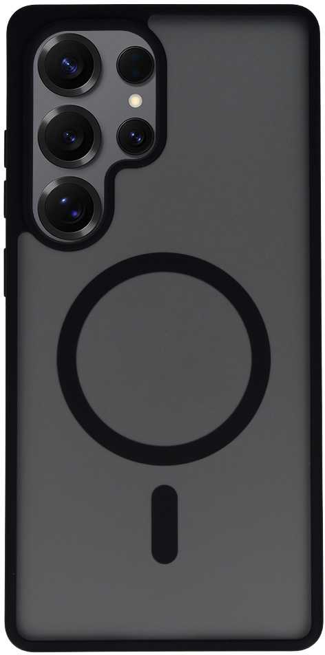 Tel Protect Aura Matte Magsafe dėklas skirtas Samsung Galaxy S26 Ultra juodos spalvos