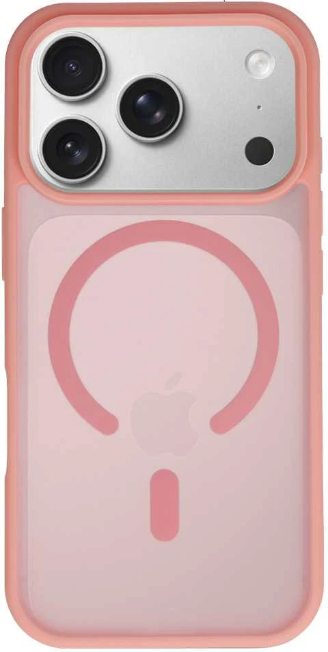 Tel Protect Aura Matte Magsafe dėklas skirtas Apple iPhone 17 Pro Max papaya