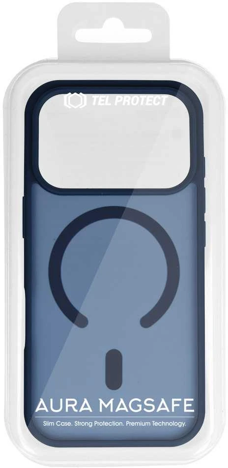 Tel Protect Aura Matte Magsafe dėklas skirtas Apple iPhone 17 mood indigo