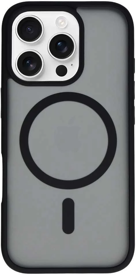 Tel Protect Aura Matte Magsafe dėklas skirtas Apple iPhone 15 juodos spalvos