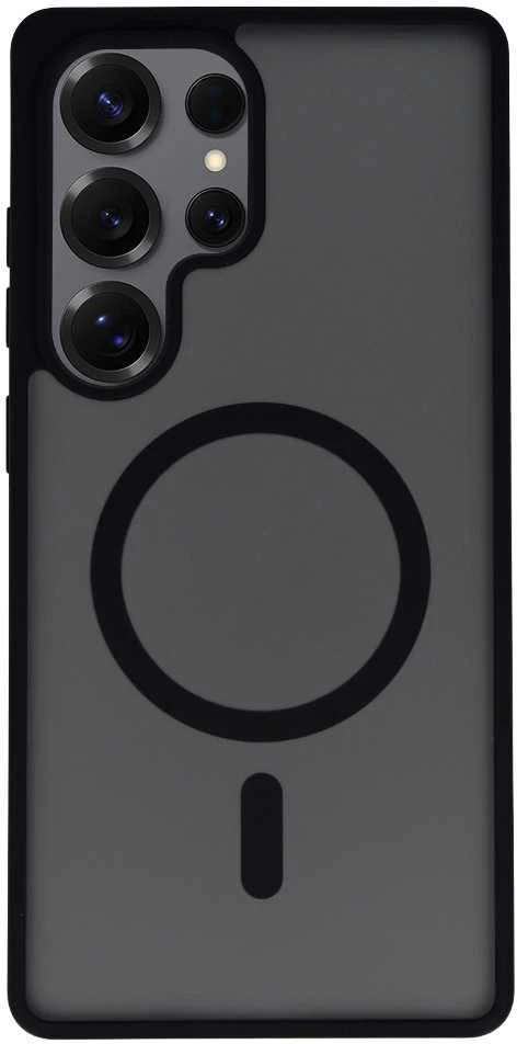 Tel Protect Aura Matte Magsafe dėklas skirtas Samsung Galaxy S26 Plus juodos spalvos