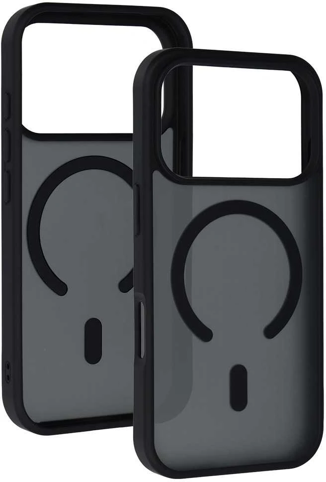 Tel Protect Aura Matte Magsafe dėklas skirtas Apple iPhone 17 Air juodos spalvos