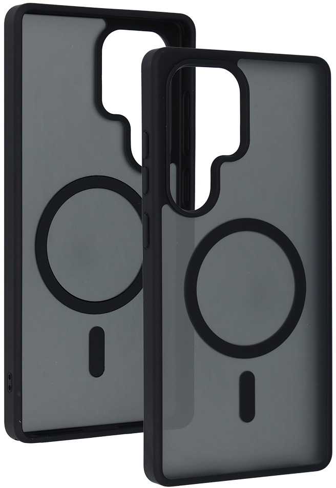 Tel Protect Aura Matte Magsafe dėklas skirtas Samsung Galaxy S26 Ultra juodos spalvos