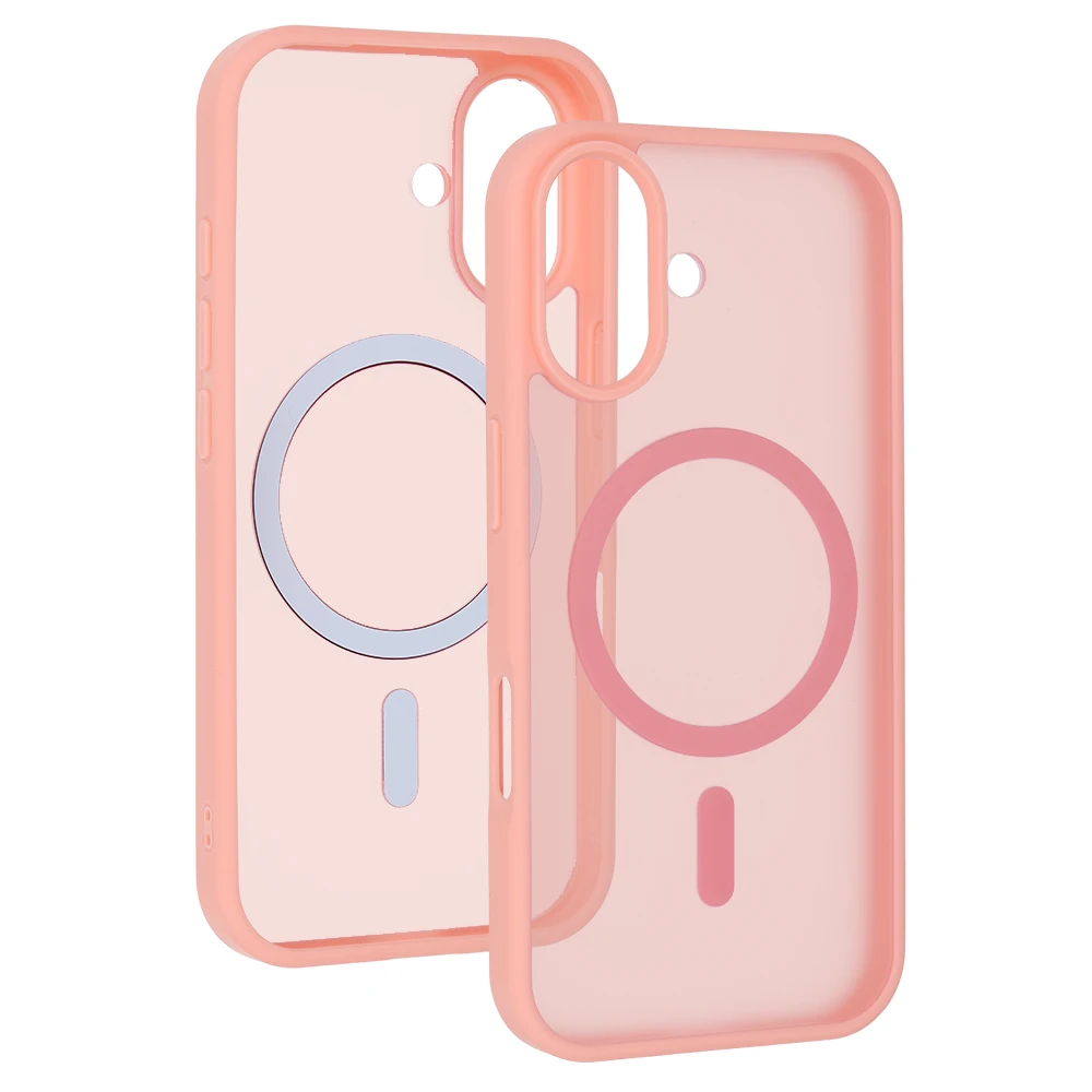 Tel Protect Aura Matte Magsafe dėklas skirtas Apple iPhone 17 papaya