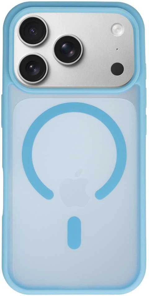 Tel Protect Aura Matte Magsafe dėklas skirtas Apple iPhone 17 Air mėlynos spalvos