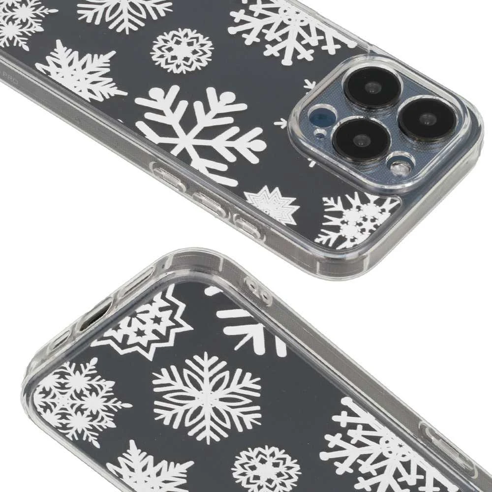 Tel Protect Christmas Clear dėklas skirtas Apple iPhone 13 Pro Design 4